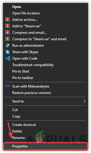 Opening Steam Properties