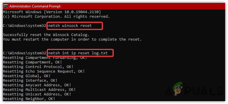 Resetting Sockets API And Winsock