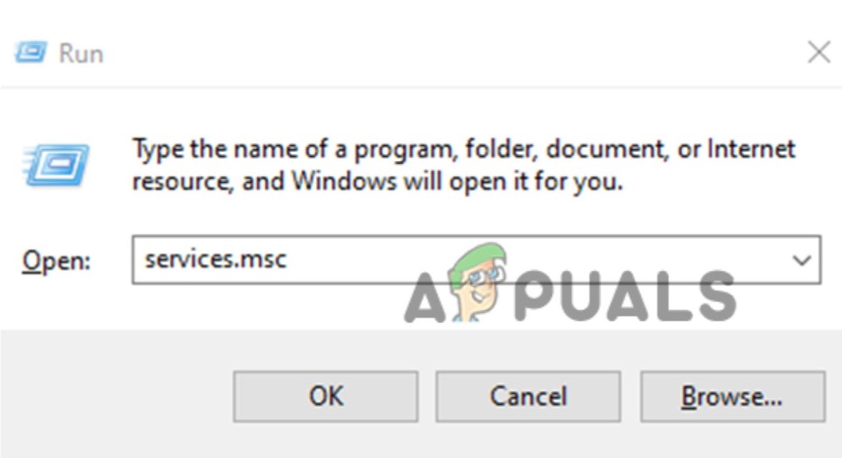 Open Run to Fix Logitech Keyboard not Working