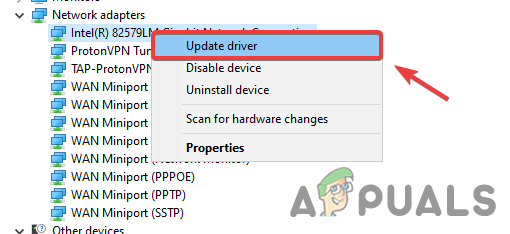 Updating Network Driver