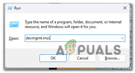 Opening up Device Manager