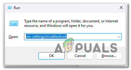Open the Troubleshoot menu