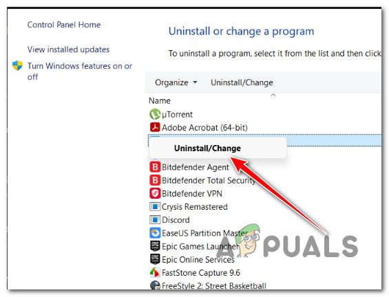 Uninstalling ASUS probe