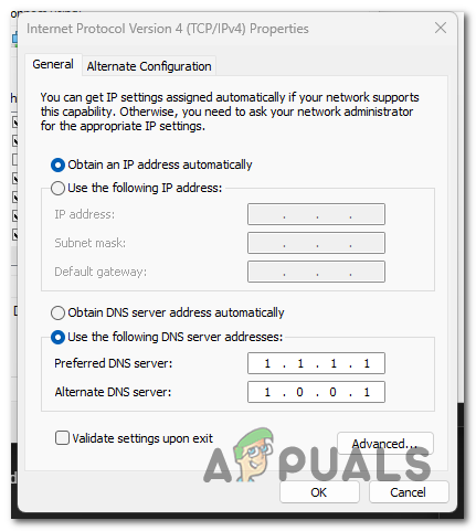 Changing the DNS to CloudFlare