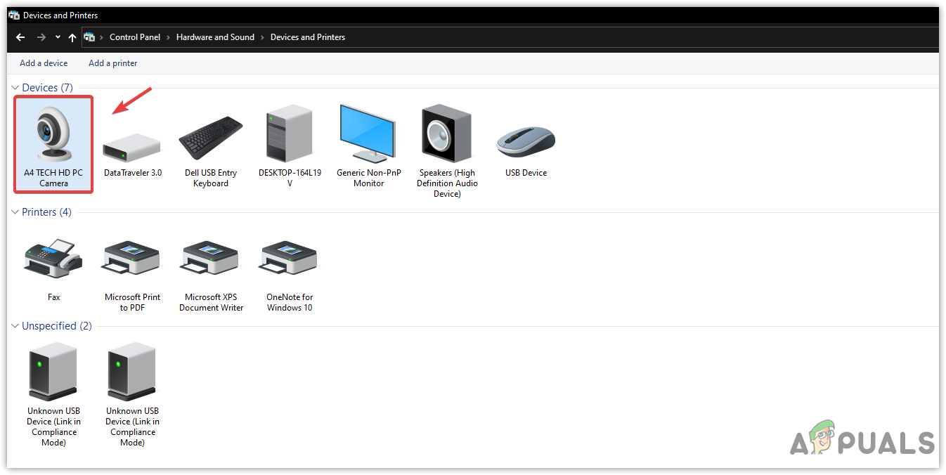 Checking Camera is connected or not