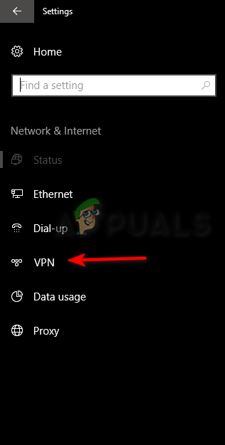 Disabling Windows VPN