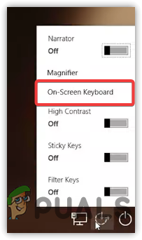 Enabling On-Screen Touch Keyboard From Sign-in Screen
