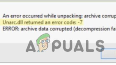Fix Unarc.dll returned an error code in Windows 11 or 10