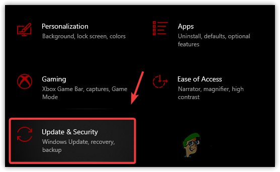 Heading to Update And Security