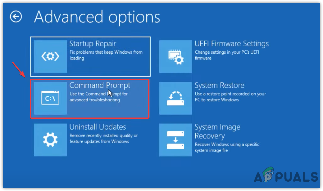 Launching Command Prompt
