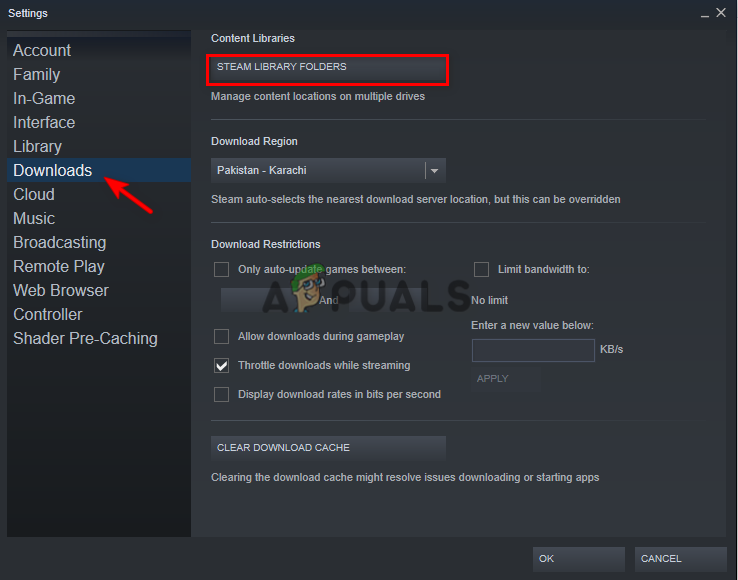 Opening Steam Library Folders