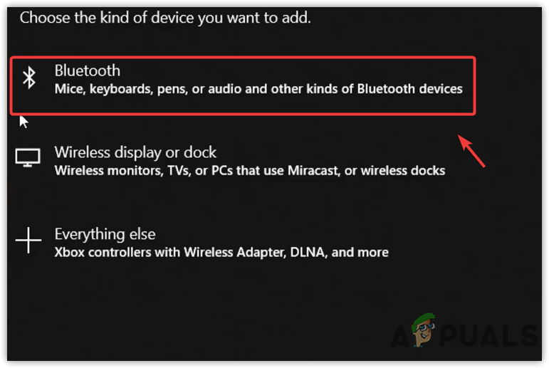 Adding A Bluetooth Device