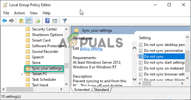 sync settings greyed out windows 11