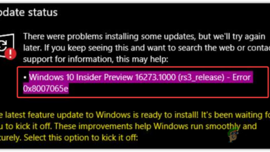 Windows Update error 0x8007065e