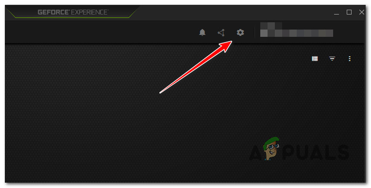 Acccess the Settings menu