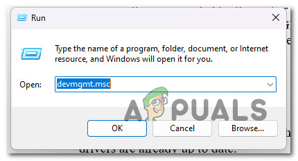 Open a Device Manager window