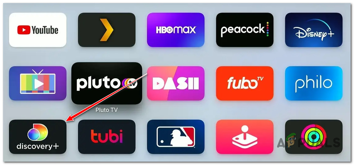 Remove the Discovery+ app