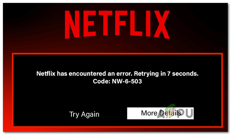 Fix Netflix Error Code NW-3-6 