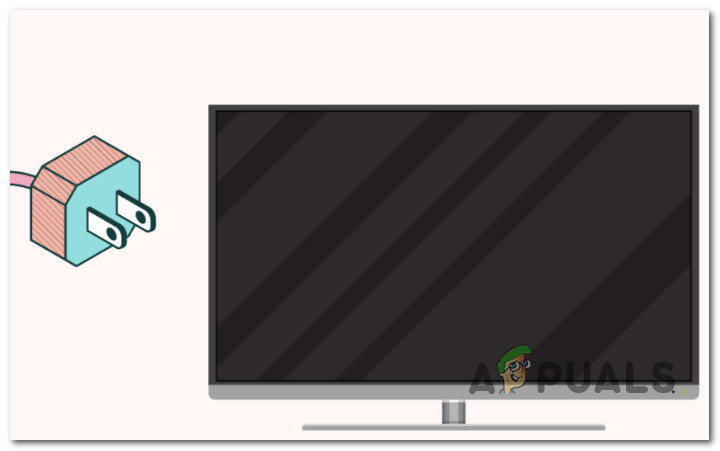 Power cycling the TV