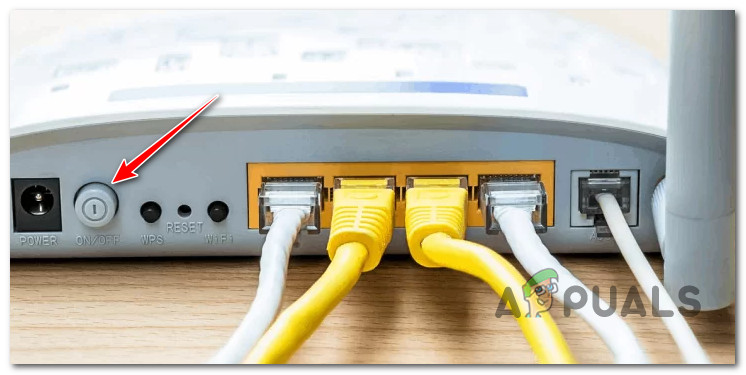 Restarting the router