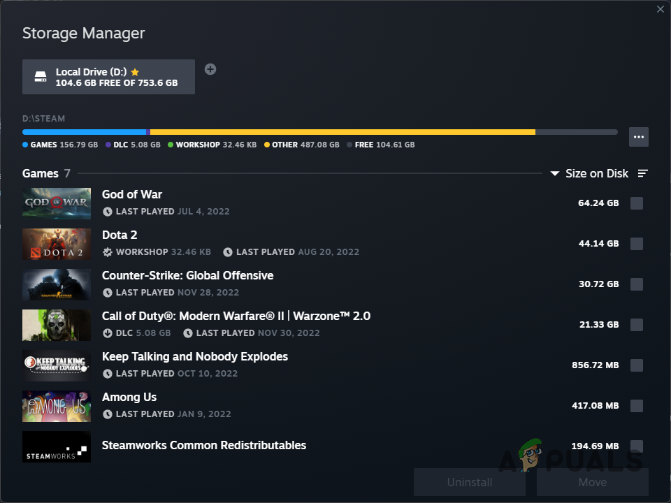 Steam Library Folders