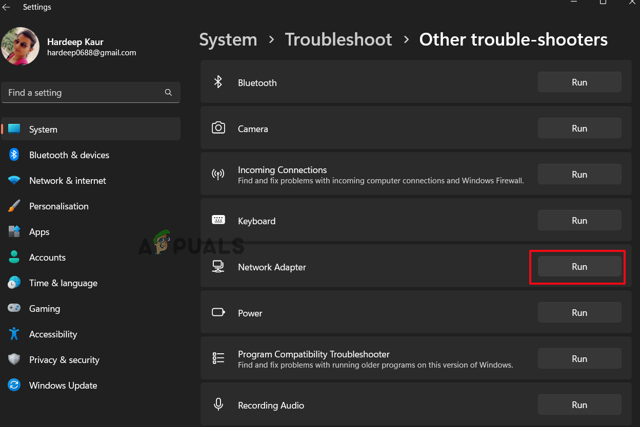 Network Profile Type Missing in Windows 11