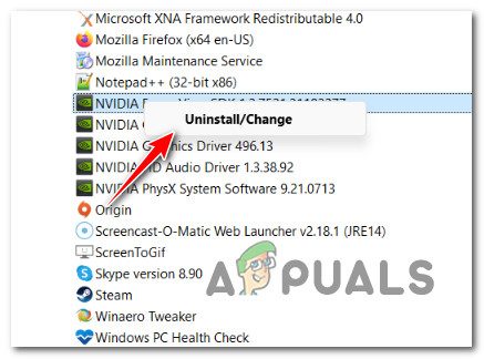 Uninstall GPU drivers