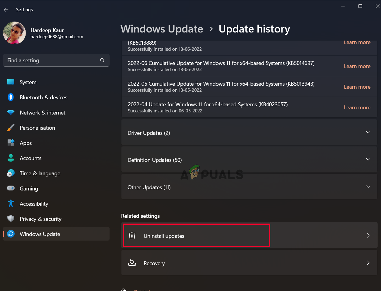 Error Code u7121 3202 in Netflix