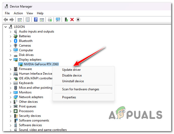 Update the GPU Driver