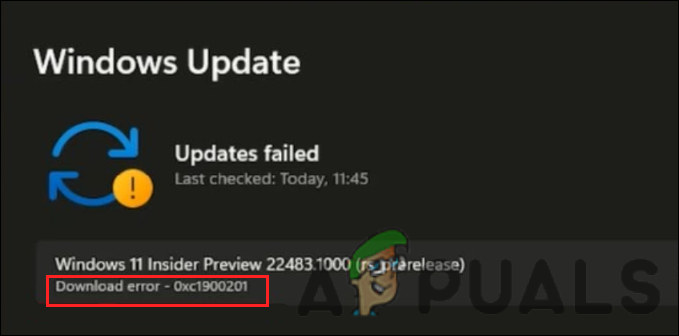 Hoe Windows Update-downloadfout 0xc1900201 op te lossen