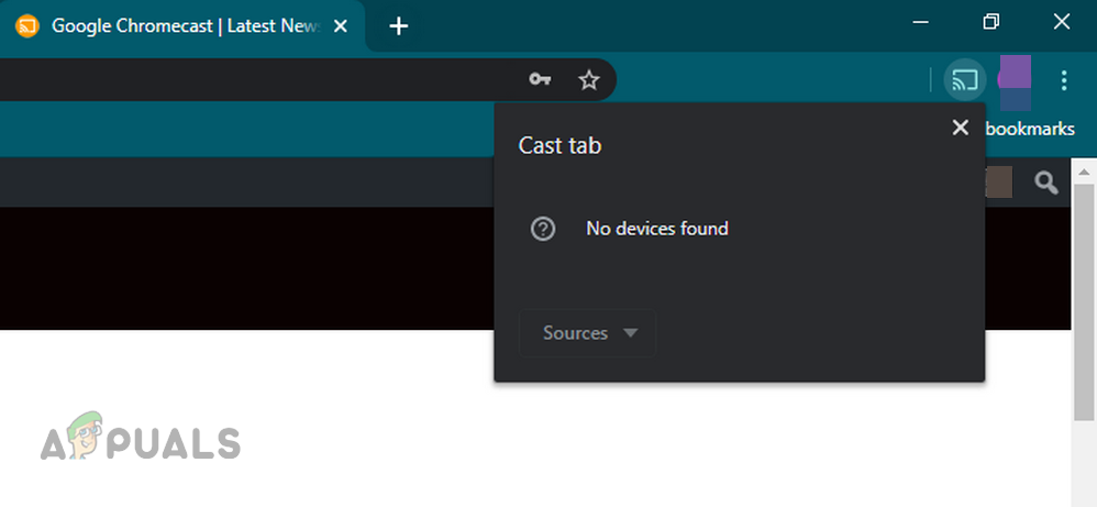 Chromecast not Showing Up