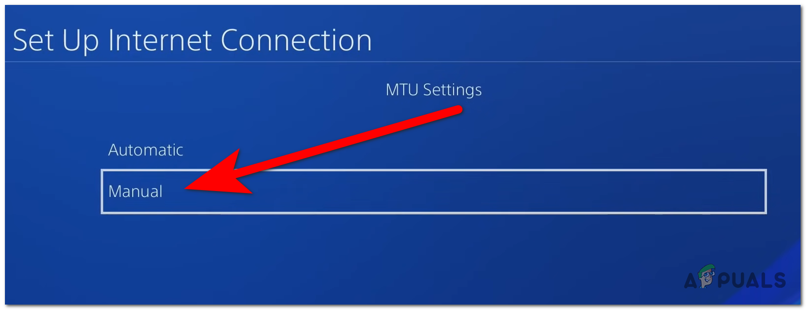 Changing the MTU Settings