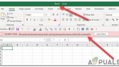 Microsoft has blocked macros from running because the source is untrusted