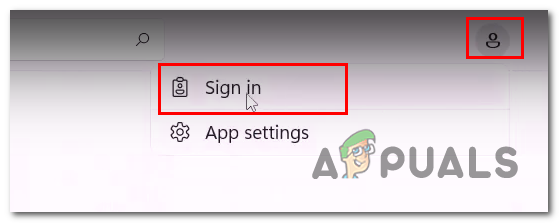 Logging into both Xbox and the Microsoft store with the same account