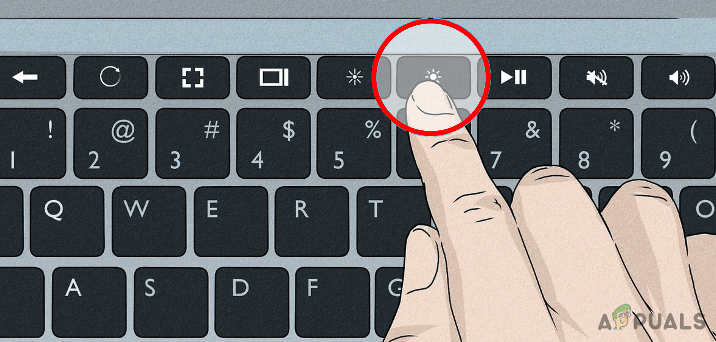 Check the brightness