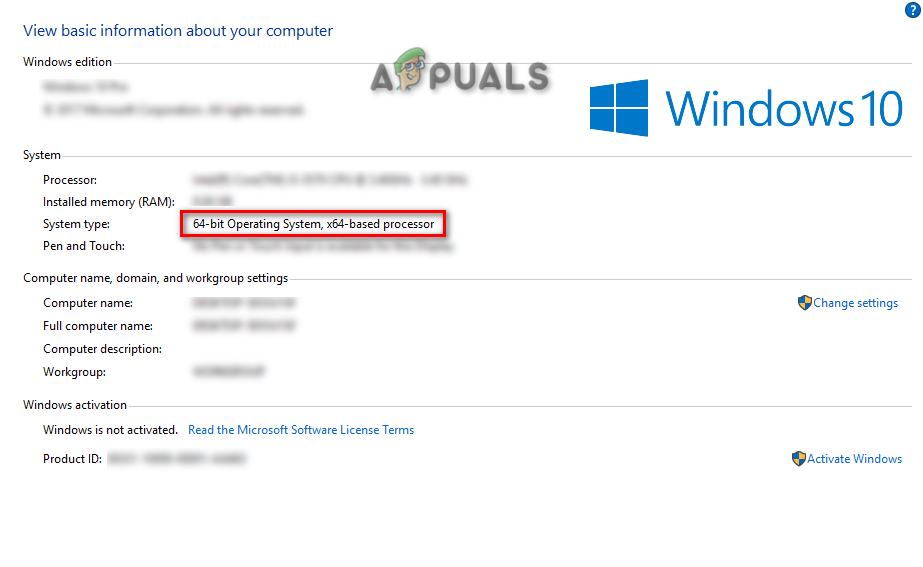 Checking System Type