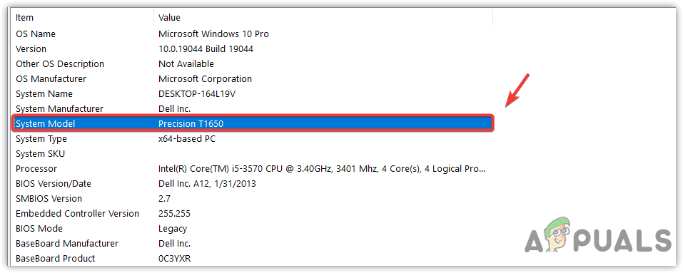 Copying system model number