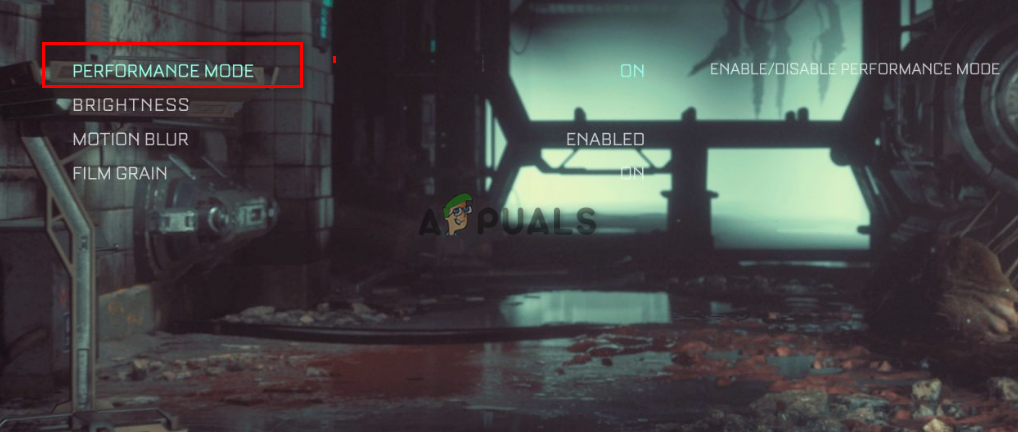 Enabling Performance Mode in Callisto Protocol