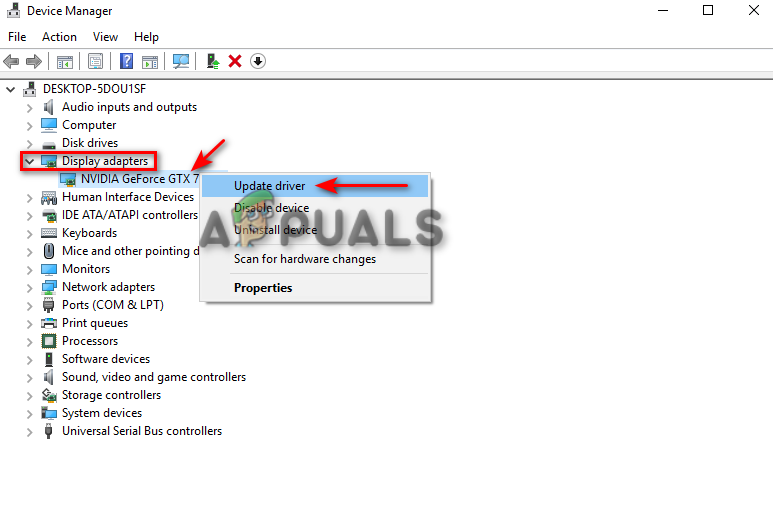 Updating Graphics Driver