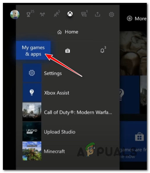Access the My games and app