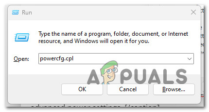 Access the power Settings