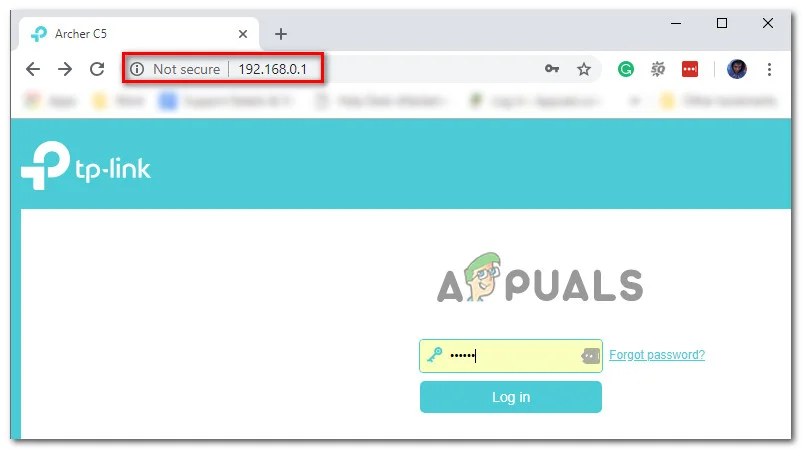 Access the Router settings