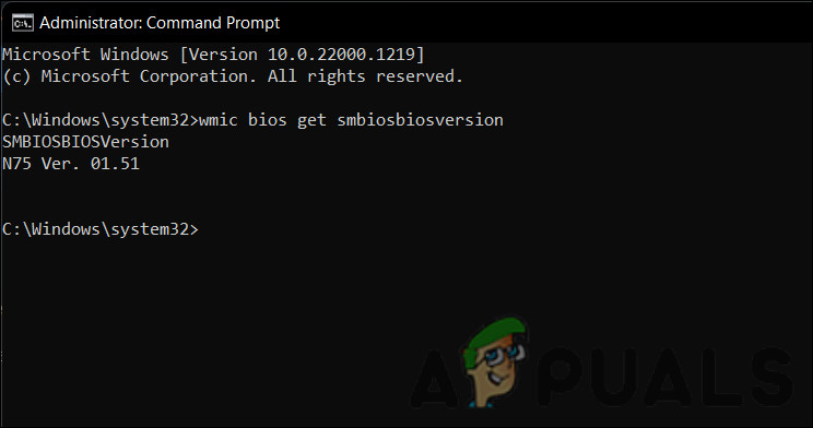 Check your BIOS version