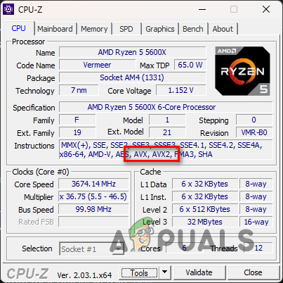 Checking AVX Compatibility