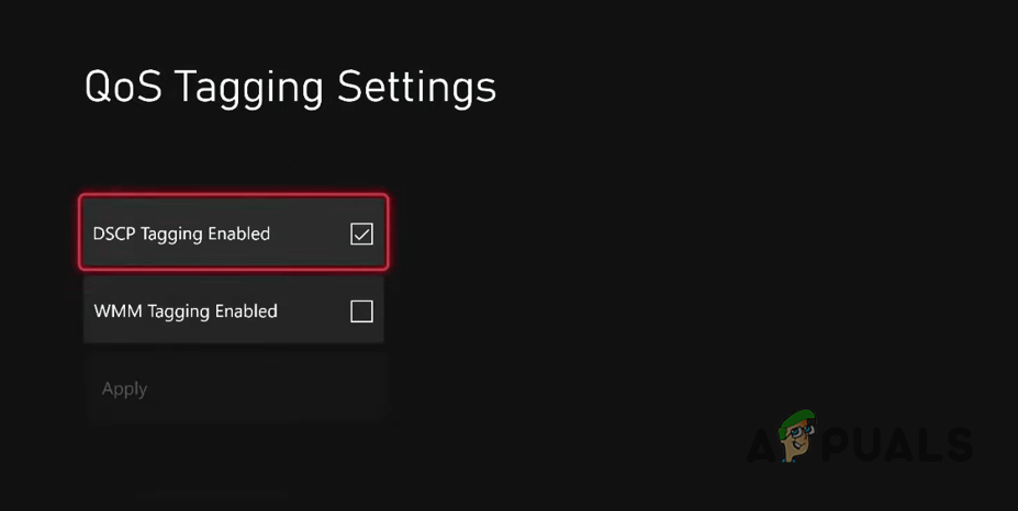 Enabling DSCP Tagging