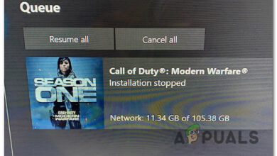 'Installation stopped' error on Xbox Series S/X