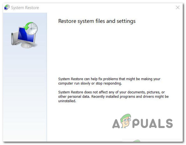 Restore System Settings