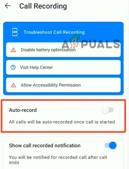 Truecaller Автоматическая запись звонка