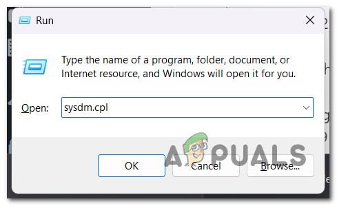 Access the system Properties screen