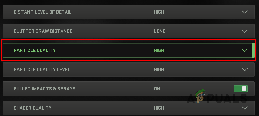 Increasing Particle Quality
